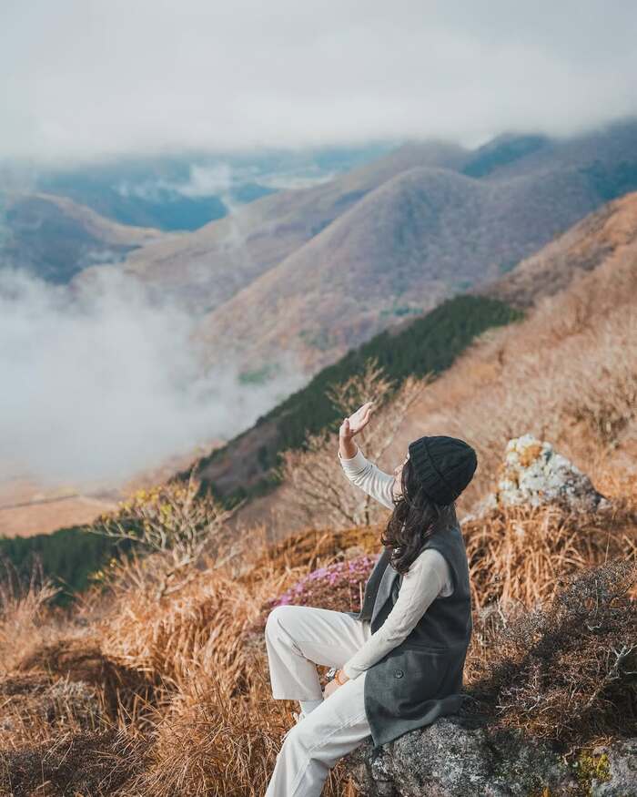 Cẩm nang du lịch Beppu - Trekking núi Tsurumi