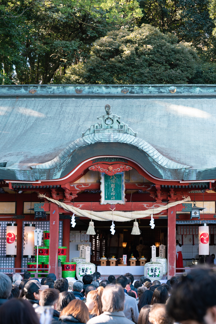 Cẩm nang du lịch Beppu - Cầu nguyện ở đền Hachiman Asami