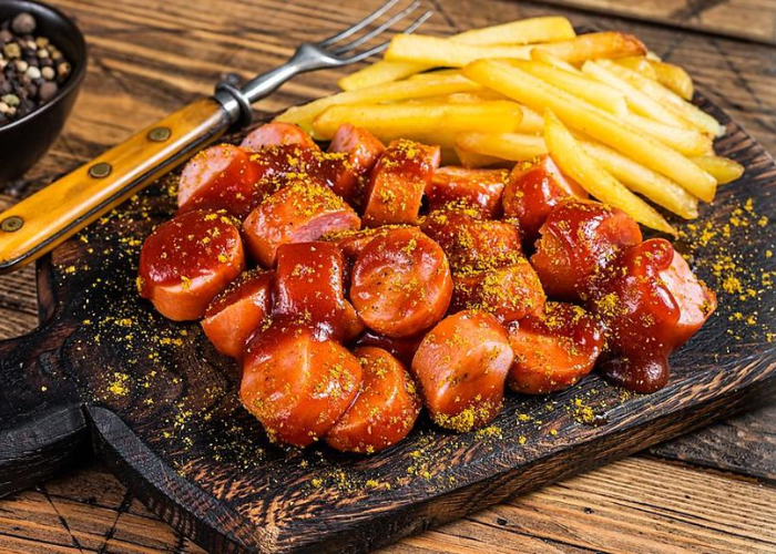 Currywurst – món xúc xích nổi tiếng, biểu tượng ẩm thực của thủ đô nước Đức