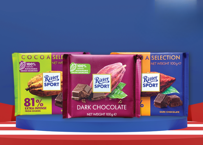 Socola Ritter Sport là món quà được nhiều du khách lựa chọn dành tặng gia đình, bạn bè khi du lịch Berlin