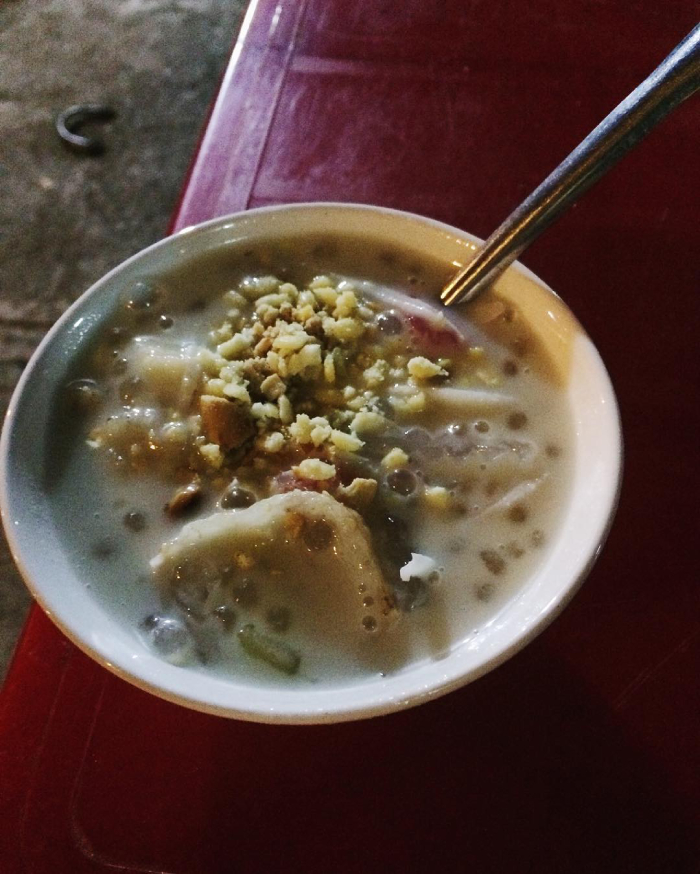 Chè chuối nướng thơm ngọt ấm lòng ngày giá rét