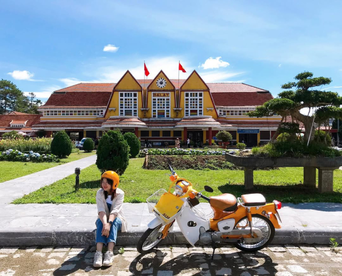 Ga Đà Lạt đầy hoài niệm rất được du khách yêu thích