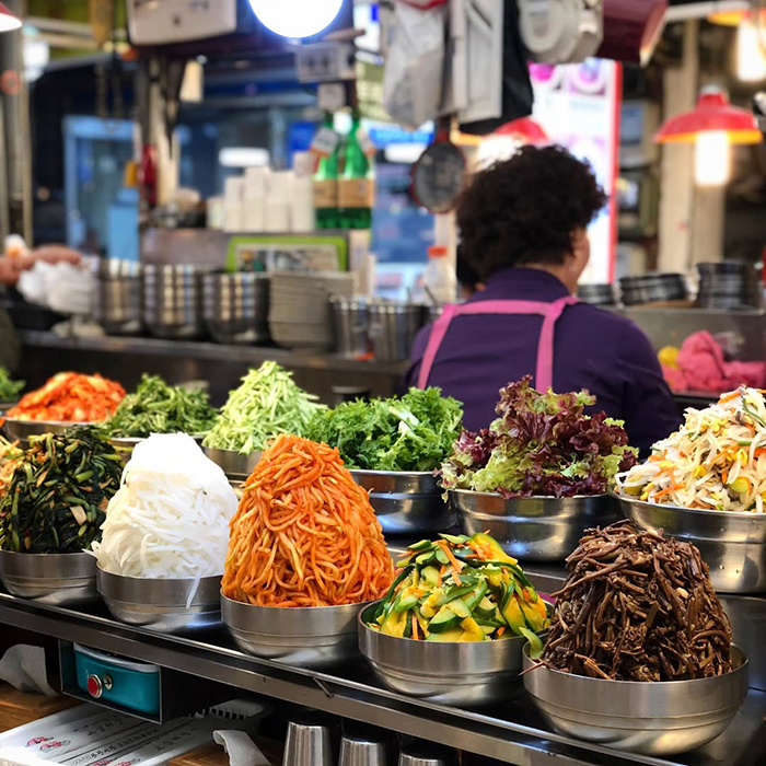 Thiên đường ẩm thực đường phố tại chợ Gwangjang Hàn Quốc