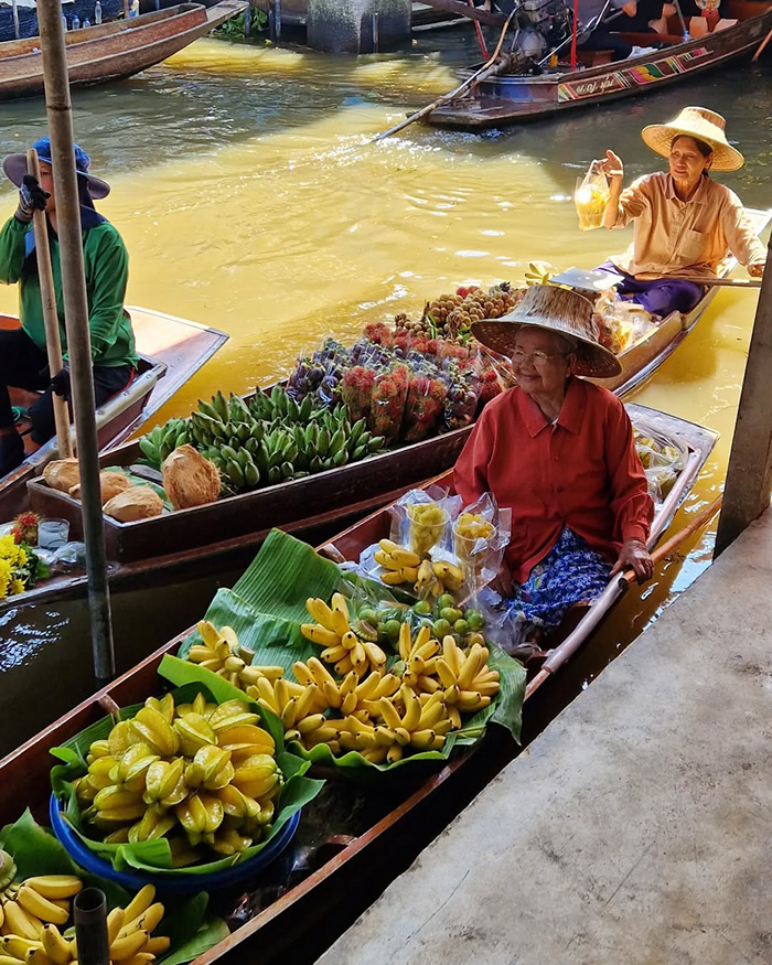 Khám phá văn hóa sông nước đặc trưng tại chọ nổi Damnoen Saduak Thái Lan