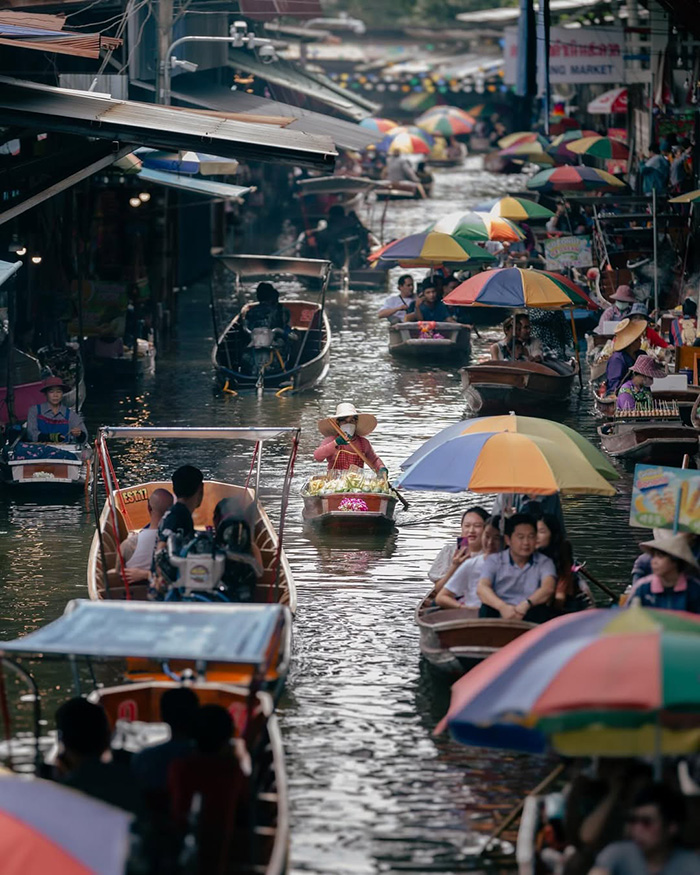 Một số thông tin cần lưu ý khi tham quan chợ nổi Damnoen Saduak Thái Lan