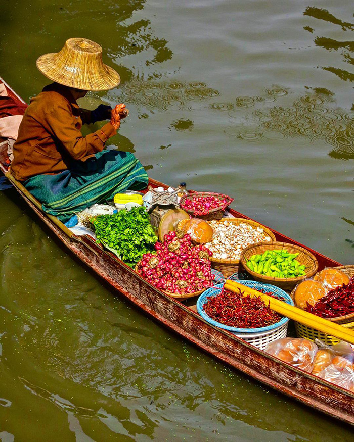 Thời điểm lý tưởng du lịch chợ nổi Damnoen Saduak