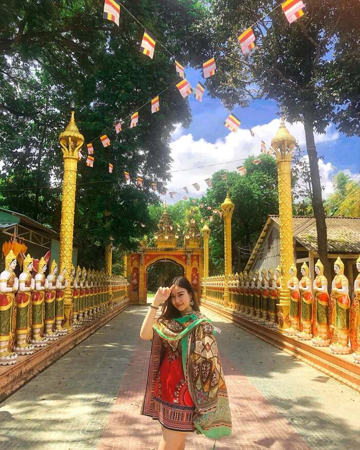 Chiêm ngưỡng vẻ đẹp kiến trúc Khmer hơn 1.000 năm tuổi tại chùa Âng Trà Vinh