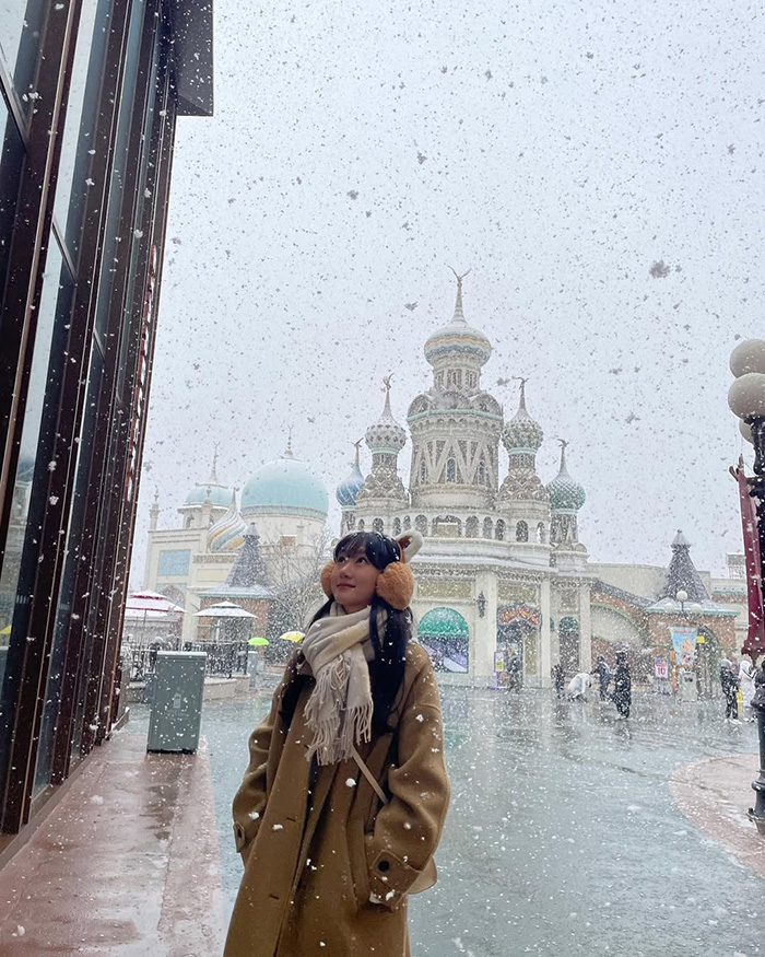 Mùa đông (tháng 12 - tháng 2) – Lung linh lễ hội ánh sáng và tuyết trắng tại công viên everland hàn quốc