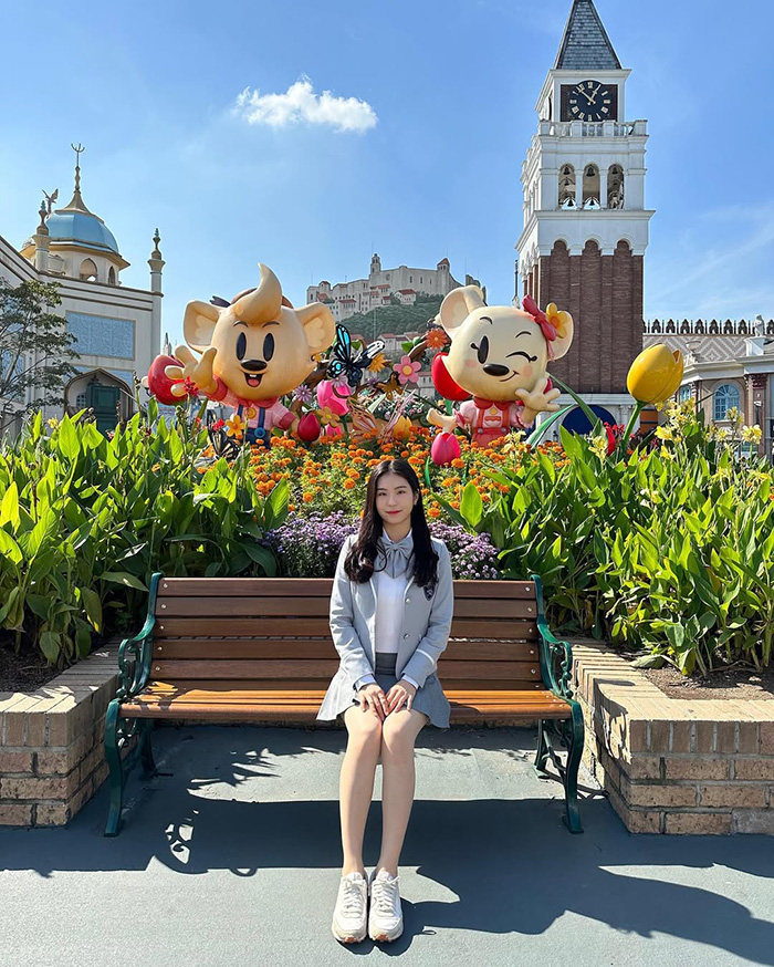 Kiến trúc châu âu thú vị tại công viên everland hàn quốc