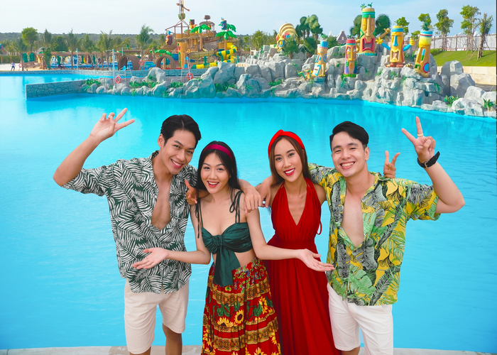 Công viên nước Tropicana Park Hồ Tràm Vũng Tàu - Điểm du lịch mùa hè nổi tiếng
