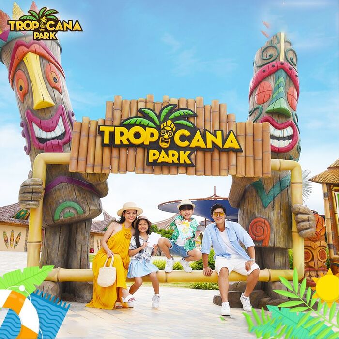 Bạn có thể dễ dàng di chuyển đến công viên nước Tropicana Park Hồ Tràm Vũng Tàu 