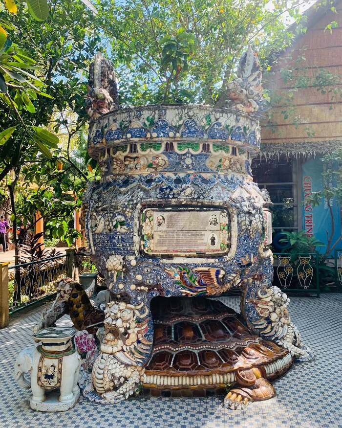 khám phá các công trình độc đáo tại Đạo Dừa Bến Tre