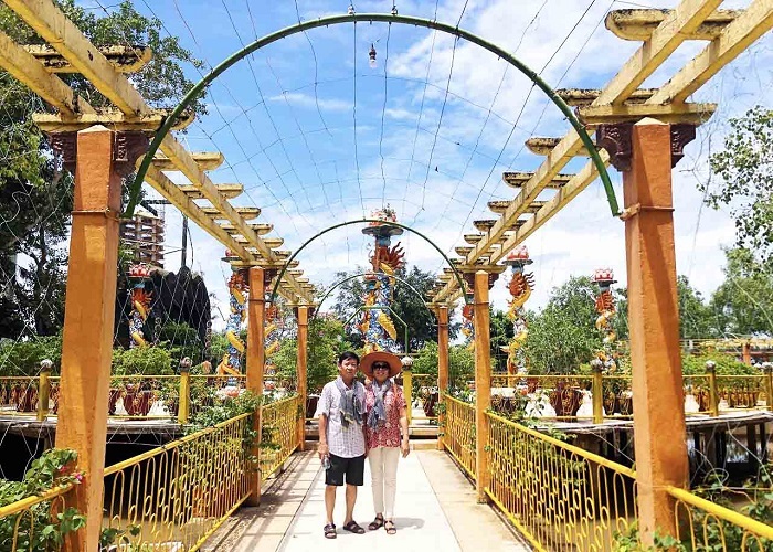 Đạo Dừa Bến Tre là nơi thể hiện nét đẹp văn hóa tín ngưỡng