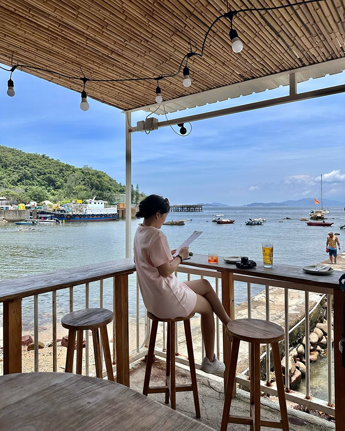 Làng chài Yung Shue Wan tại đảo Lamma Hồng Kông