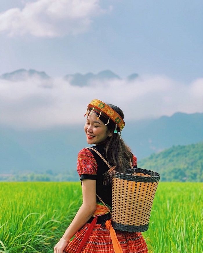 Khung cảnh thiên nhiên bình yên và mộc mạc của Du lịch Pà Cò Hòa Bình làm say đắm lòng người