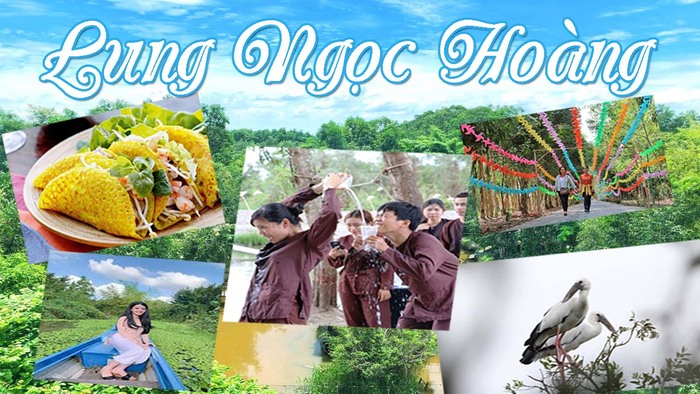 Khu bảo tồn du lịch Lung Ngọc Hoàng Hậu Giang là điểm đến du lịch nổi tiếng của miền Tây