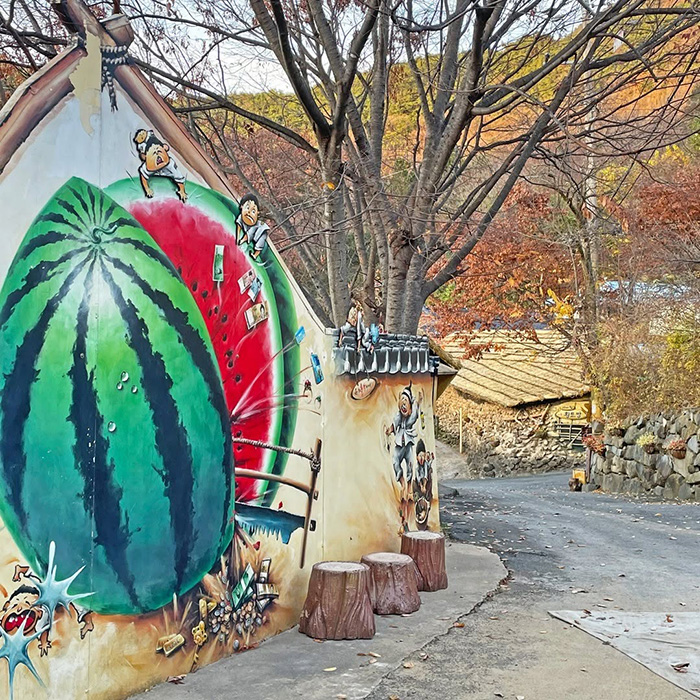 Trải nghiệm giá trị văn hóa tuyệt vời tại làng bích họa Mabijeong hàn quốc