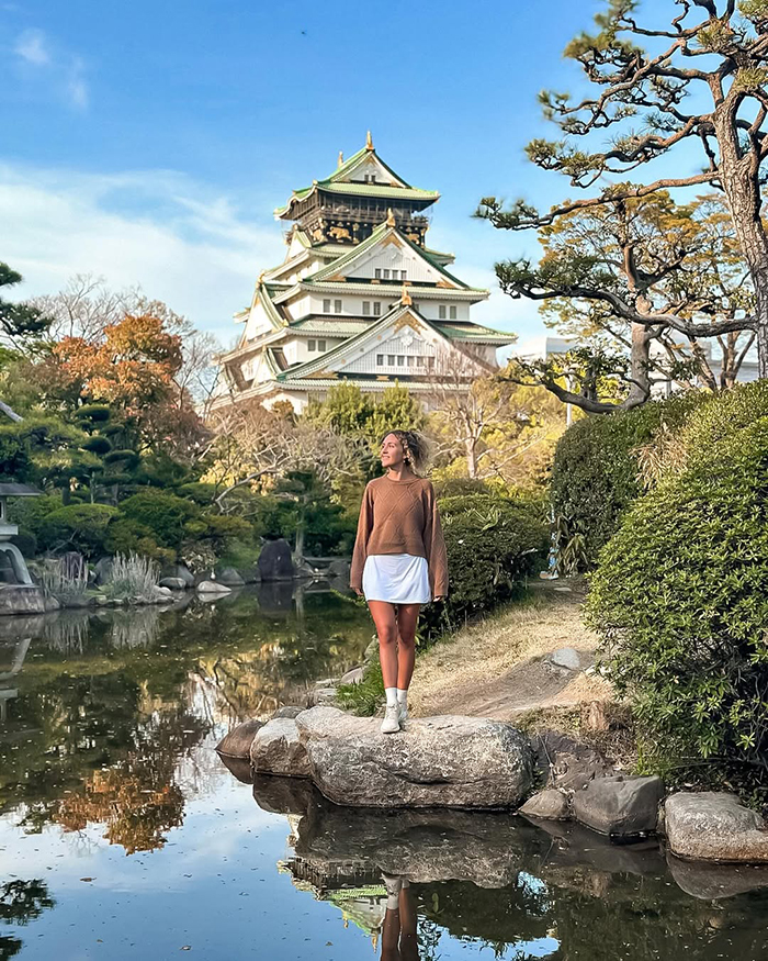 Cách di chuyển tới lâu đài Osaka Nhật Bản