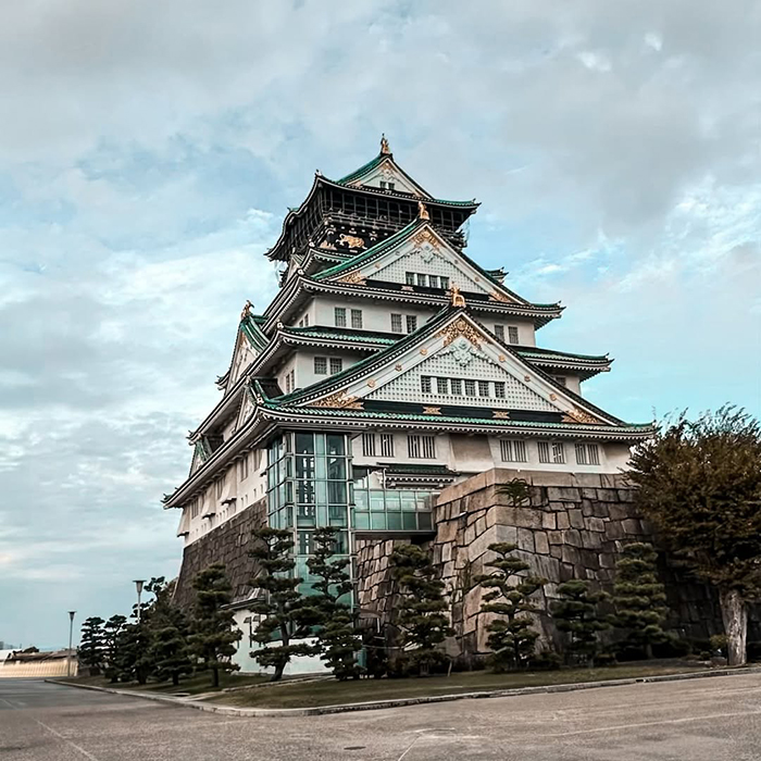 Thời gian hoạt động lâu đài Osaka Nhật Bản