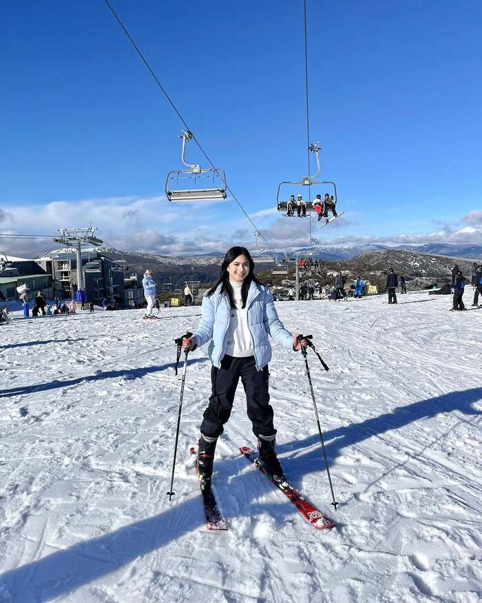 Trượt tuyết tại núi tuyết Mount Buller Úc