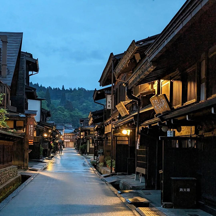Khu phố cổ Sanmachi Suji tại phố cổ Takayama Nhật Bản