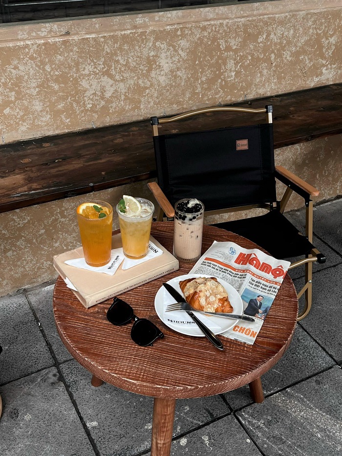 Đồ uống của Quán cà phê view đẹp ở Quận Cầu Giấy Hà Nội này cũng được decor siêu bắt mắt