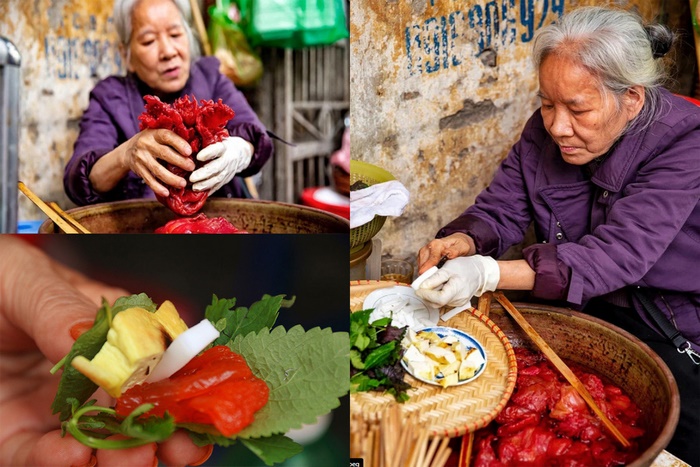 Có rất nhiều nguyên liệu và các bước cần chuẩn bị để làm món sứa đỏ chấm bỗng. 