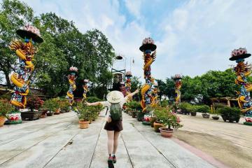 Độc đáo trải nghiệm khám phá ‘thánh địa’ Đạo Dừa Bến Tre