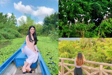 [Cập nhật] Cẩm nang du lịch ghé thăm ‘lá phổi xanh’ của vùng đồng bằng sông Cửu Long - Khu bảo tồn du lịch Lung Ngọc Hoàng Hậu Giang