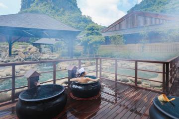 6 khu du lịch suối nước nóng nổi tiếng miền Bắc