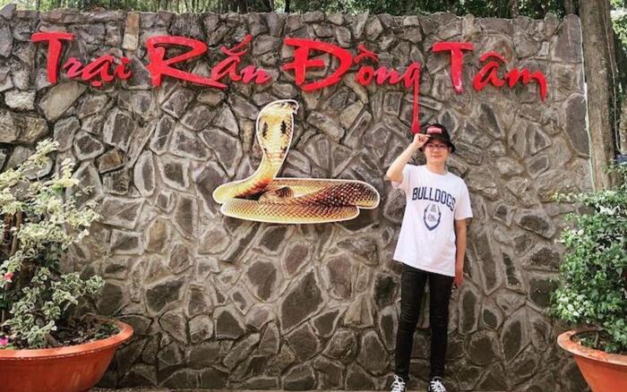 Trại rắn Đồng Tâm Tiền Giang là điểm đến du lịch độc đáo 