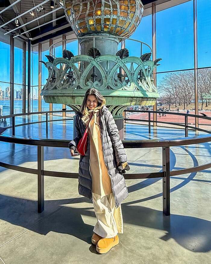 Tham quan bên trong tượng Nữ thần Tự do Mỹ