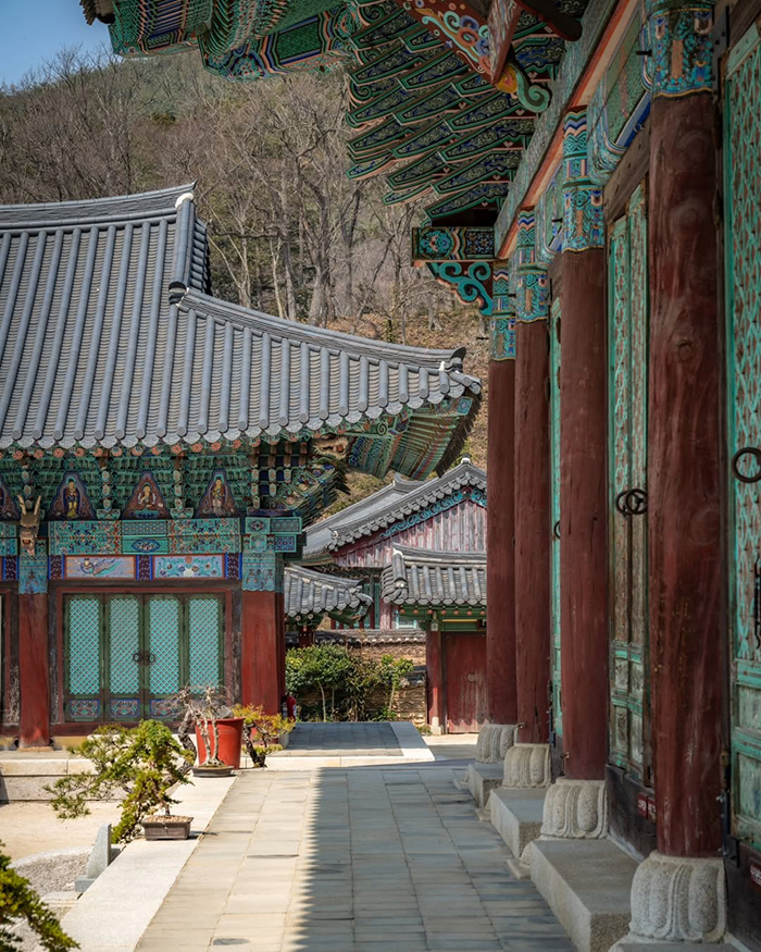 Khám phá kiến trúc chùa cổ kính tại vịnh suncheon hàn quốc