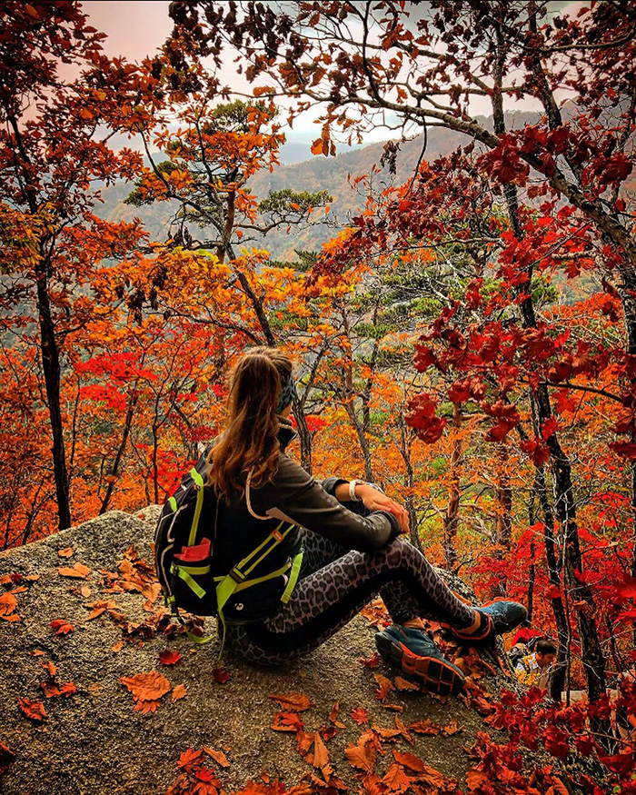 Mùa thu (tháng 9 – tháng 11) – Thời điểm đẹp nhất tại vườn quốc gia seoraksan hàn quốc