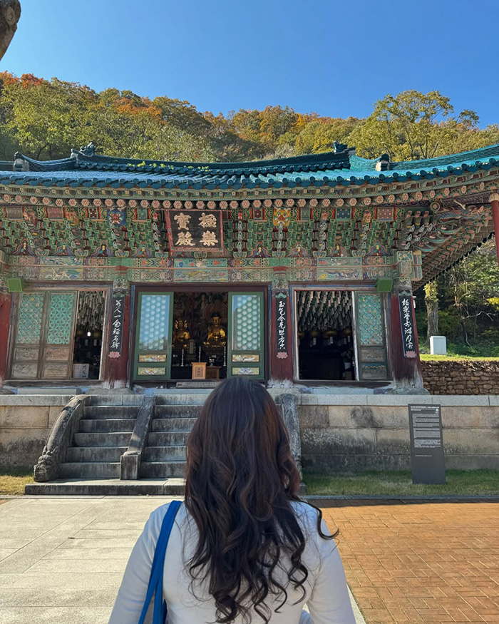 Đền Baekdamsa tại vườn quốc gia Seoraksan hàn quốc