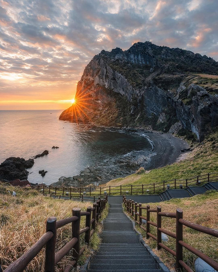 Di chuyển bằng ô tô tự lái hoặc taxi tới vườn quốc gia searaksan hàn quốc