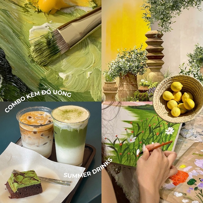 Vừa vẽ tranh vừa thư giãn tại địa điểm workshop vẽ tranh ở Hà Nội