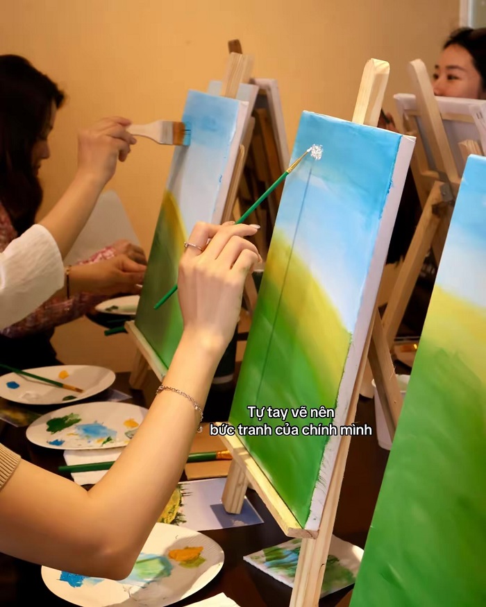 Địa điểm workshop vẽ tranh ở Hà Nội nhiều cơ sở