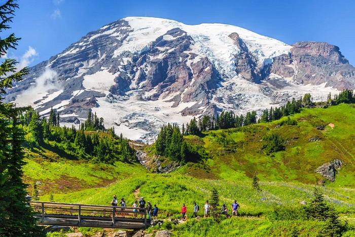 Công viên quốc gia Mount Rainier là một trong những công viên đẹp nhất Washington