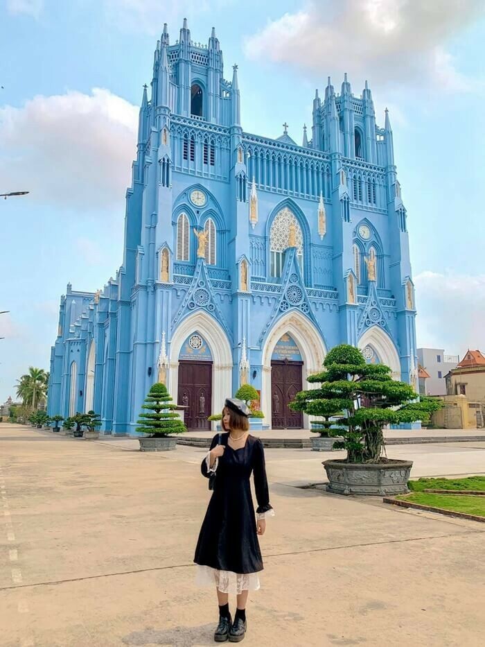 Nhà thờ Phú Nhai là điểm sống ảo được nhiều người săn đón trong chuyến du lịch Nam Định 