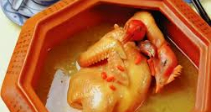 Gà hấp Hương Sơn mềm mại trong cẩm nang du lịch Hồ Bắc Trung Quốc