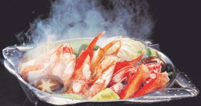 Thưởng thức lẩu cua tuyết Kani Nabe cùng cẩm nang du lịch Hyogo