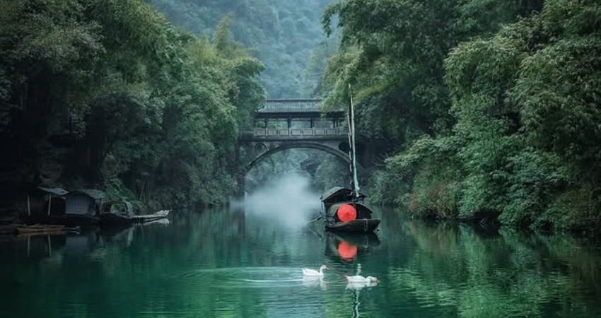 Du lịch Hồ Bắc và tận hưởng không khí trong lành