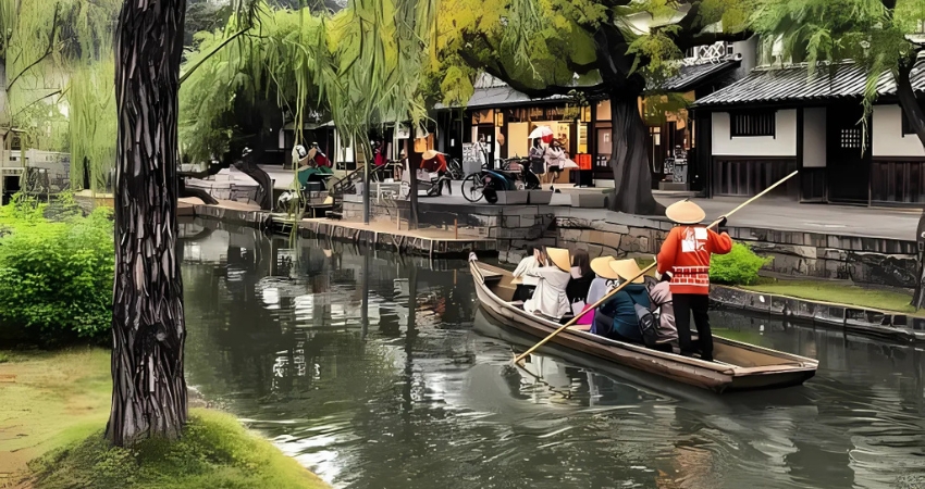 Nên đi du lịch Okayama vào mùa xuân để chiêm ngưỡng cảnh sắc thiên nhiên tuyệt đẹp