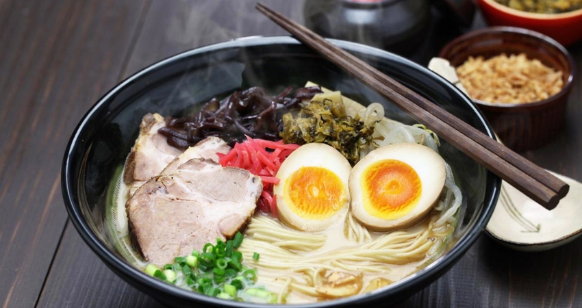 Mì Ramen Wakayama béo ngậy với nước dùng ngọt mát