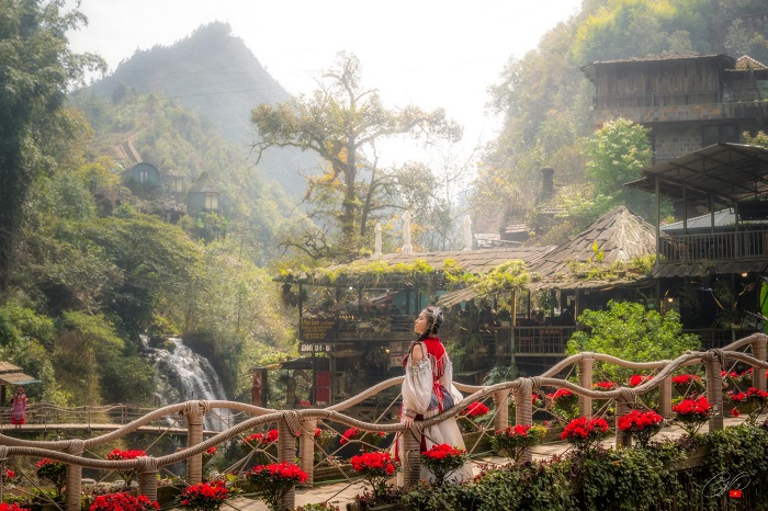 Giá vé vào bản Cát Cát Sapa rất phù hợp