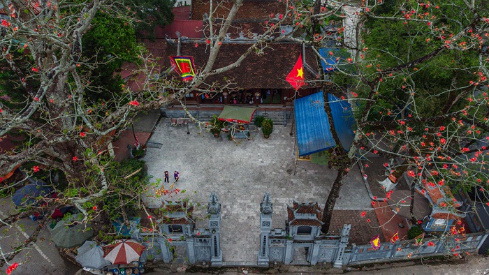 Không gian tâm linh trong Khu di tích Suối Mỡ Bắc Giang