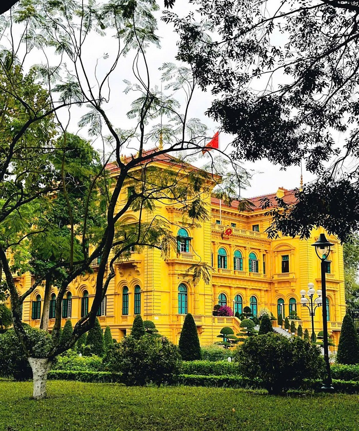 Kinh nghiệm thăm quan Phủ Chủ tịch với không gian xanh mát trong Khu di tích Phủ Chủ tịch