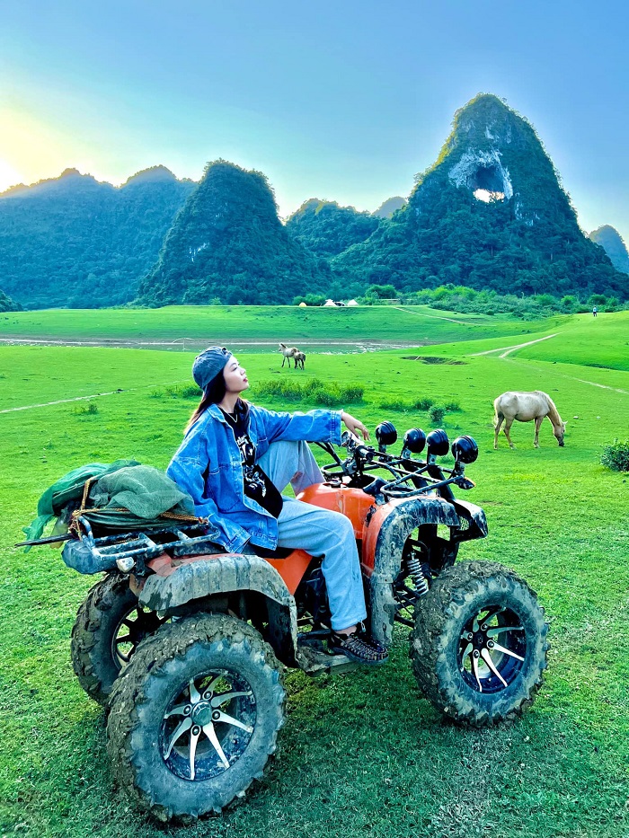 Bạn có thể tới núi Thủng Cao Bằng bằng bất kỳ phương tiện nào