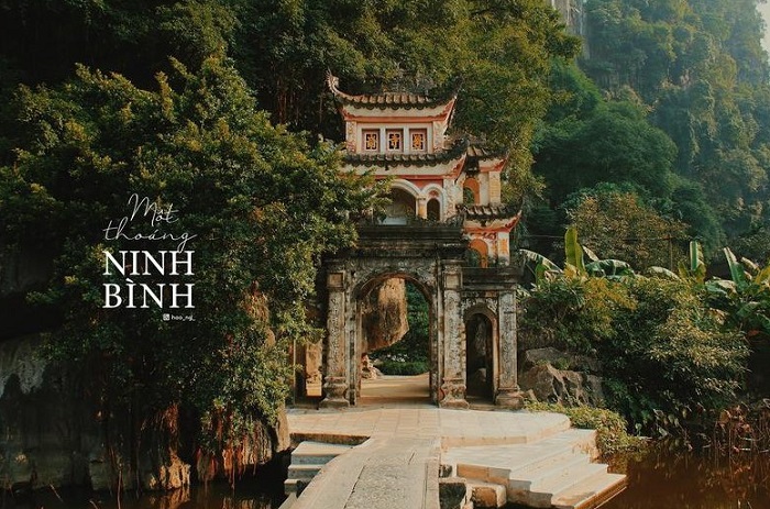 Chùa Bích Động cổ kính chờ đón khách du lịch Quần thể danh thắng Tràng An Ninh Bình